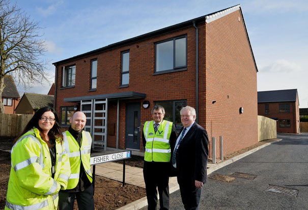 New Affordable Housing In Leconfield Handed Over